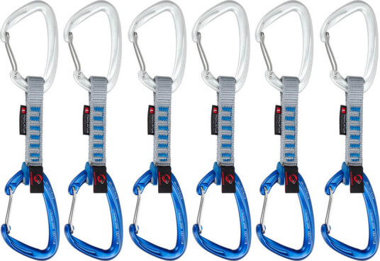 Mammut Crag Wire 6-pack Indicator Wire Gate/wire Gate Silver-ultramarine 10 Cm 10 cm Mammut Crag Wire 6-pack Indicator Wire Gate/wire Gate Silver-ultramarine 10 Cm 10 cm