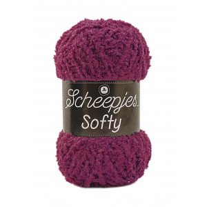 Scheepjes Softy Garn Unicolor 488 Plomme