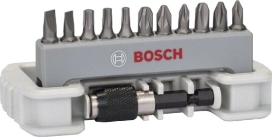 Bosch Accessories 2608522130 Bitssett 12 Deler Spor, Kryss Phillips, Kryss Pozidriv, Innvendig Sekskant Torx (Tx)