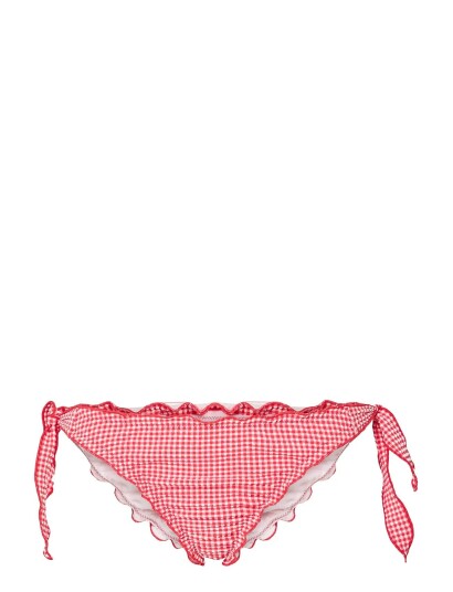 Pieces Pckia Frill Tie Edge Bikini Brief Bc Red XL Pieces Pckia Frill Tie Edge Bikini Brief Bc Red XL