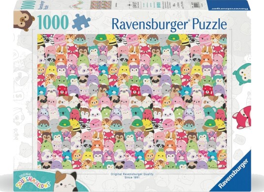 Puslespill 1000 Squishmallows Ravensburger