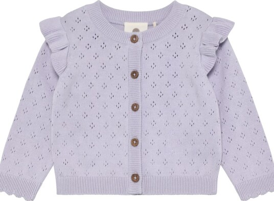 En Fant Cardigan Knit Purple 62 En Fant Cardigan Knit Purple 62