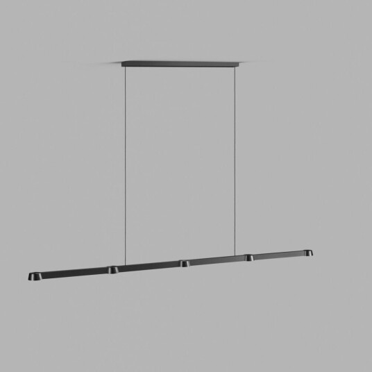Optic Linear L2000 Pendel Carbon Black Stue Svart