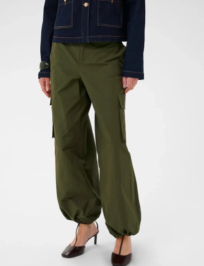 Culture Cubrenda Pants Khaki green 34