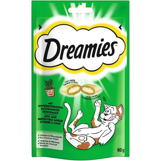 Dreamies Kattesnacks Catnip (6 X 60 G) Dreamies Kattesnacks Catnip (6 X 60 G)