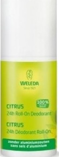 Weleda Deodorant Citrus, 24h roll-on 50 ml