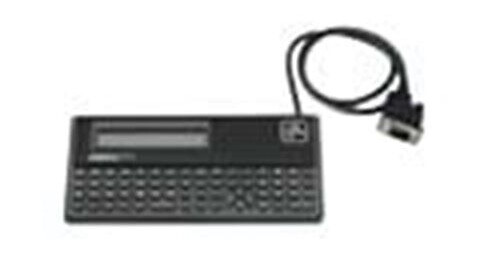 Zebra Tastatur med Innebygd Skjerm og RGB - Svart Zebra Tastatur med Innebygd Skjerm og RGB - Svart