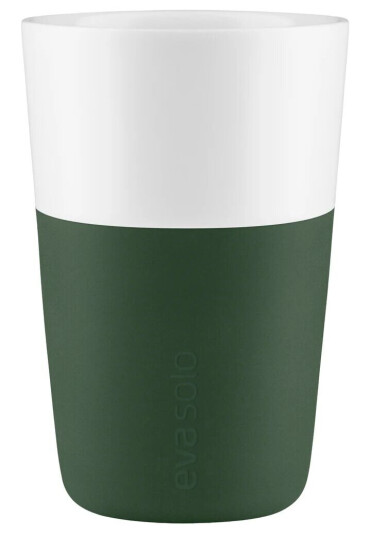Eva Solo Caffè latte-kopp 2-pakning Emerald green