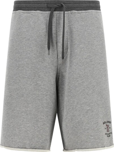 Brunello Cucinelli Herre Shorts Grå XS, Brunello Cucinelli Herre Shorts Grå XS,
