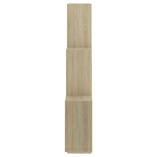 vidaXL Kubeformet vegghylle sonoma eik 78x15x93 cm sponplate vidaXL Kubeformet vegghylle sonoma eik 78x15x93 cm sponplate