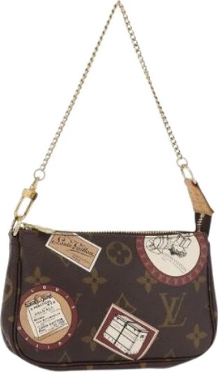 Louis Vuitton Vintage, Dame, Pre-owned, Brun, ONE SIZE,