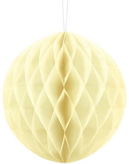 Lys Gul Honeycomb Ball 20 cm Lys Gul Honeycomb Ball 20 cm