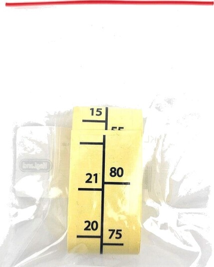 Kegland Brewzilla 100L Litermarkering for sikteglass