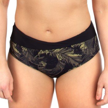 Femilet Honduras Midi Bikini Brief Grønn Mønster 40 Dame