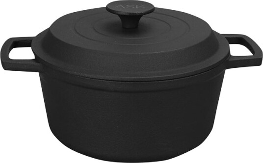 Ask Malm Støpejernsgryte Uten Emalje 2,5L Ask Malm Støpejernsgryte Uten Emalje 2,5L