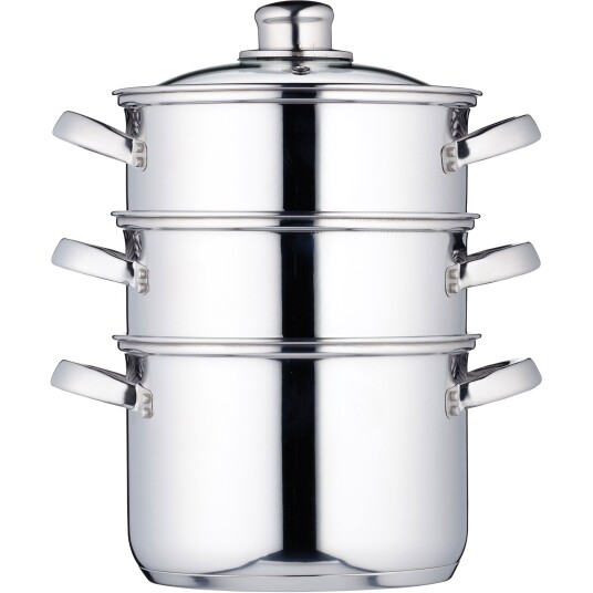 Kitchen Craft Dampkoker 4 deler 18 cm.