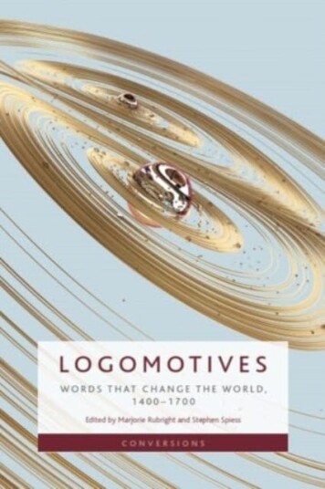 Logomotives Words That Change the World, 14001700