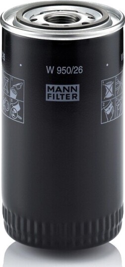 Oljefilter MANN FILTER W 950/26 Oljefilter MANN FILTER W 950/26