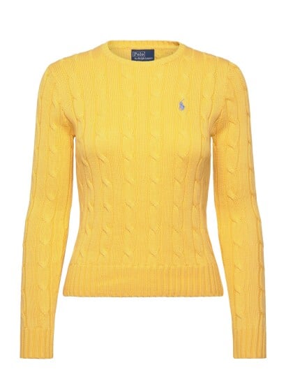 Polo Ralph Lauren 60/2X12 Pima Cotton Lsl Plo Yellow S