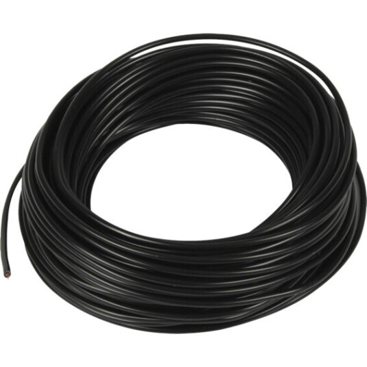 Namron PN 4mm² Sort Bunt 25 m - 59370