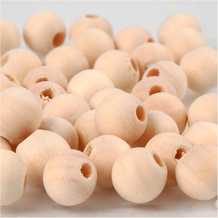Diverse Treperle dia 10 mm hullstr 2,5 mm 40 stk 1 pk