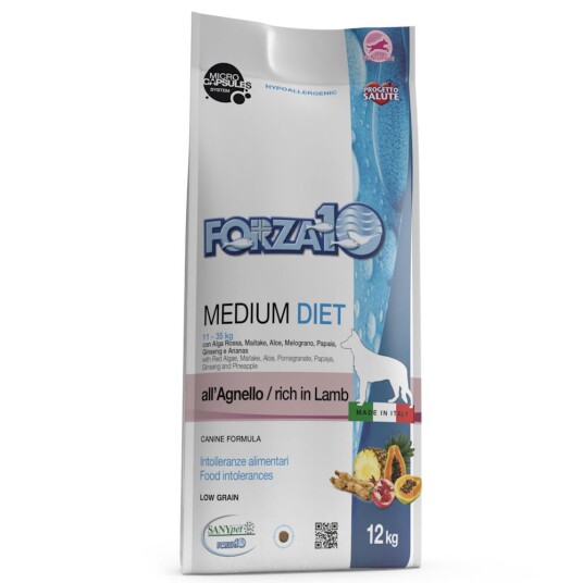 Forza10 Diet Dog Forza 10 Medium Diet Med Lam 12 kg