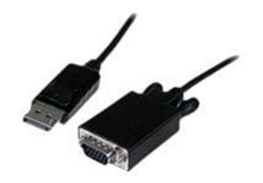 StarTech DisplayPort til VGA Adapterkabel 0,91 m med Aktiv Konvertering - Sort