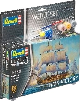 Revell HMS Victory Modellsett 1:150 - Maquette Av Amiral Nelsons Flagship