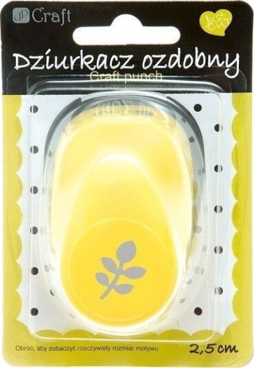 Artequipment Dekorativ Papirstanser 2,5 Cm Gren Artequipment Dekorativ Papirstanser 2,5 Cm Gren