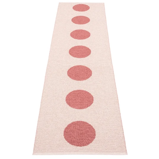 Pappelina Vera Pop teppe Blush/Pearl Pink 70 x 280cm Pappelina Vera Pop teppe Blush/Pearl Pink 70 x 280cm
