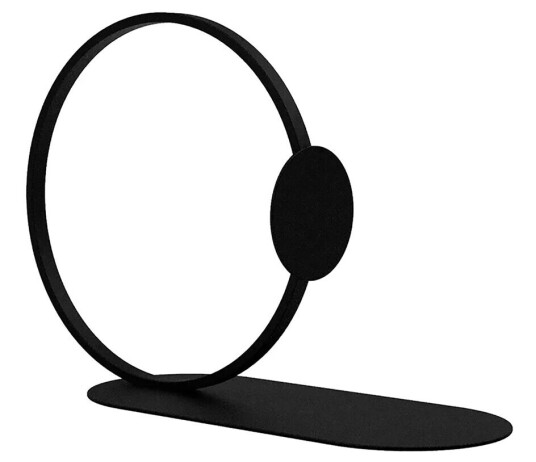 Cooee Design Book Ring bokstøtte 10 cm Svart