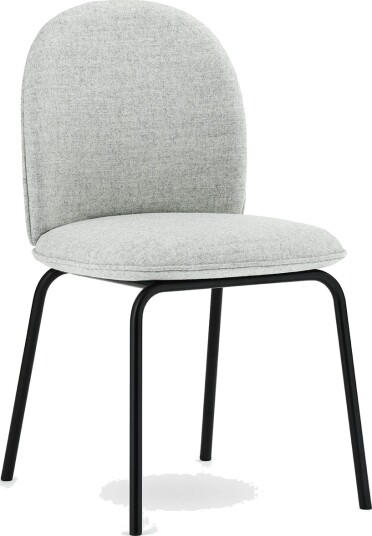 Normann Copenhagen Ace Spisestol Trukket Syngery LDS08/ Sort Stål
