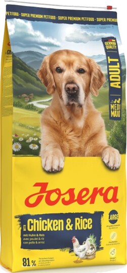 Josera Medi Maxi & Ris Tørrfôr Til Hund Kylling 3 kg