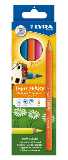 Lyra Super Ferby 6-set Neon Lyra Super Ferby 6-set Neon