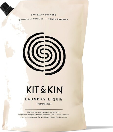 Kit & Kin Flytande Tvättmedel Parfymfri 1 liter   Oparfymerad