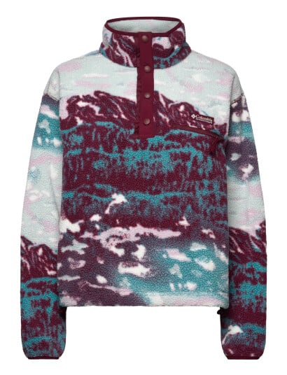Columbia Sportswear Helvetia Ii Printed Cropped Half Snap - Multi/patterned - XS Columbia Sportswear Helvetia Ii Printed Cropped Half Snap - Multi/patterned - XS