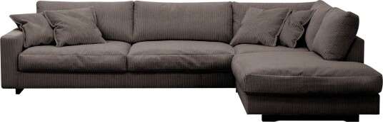 Valencia Ekstra Dyp 4 seters sofa med Sjeselong Høyre Brun Valencia Ekstra Dyp 4 seters sofa med Sjeselong Høyre Brun