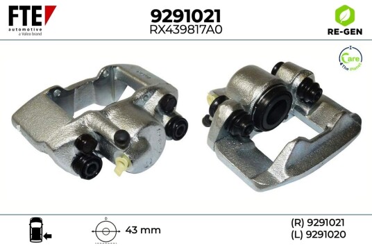 FTE 9291021 Bremsecaliper