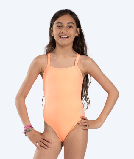 Watery badedrakt for jenter - Freestyler Solid - Coral Watery badedrakt for jenter - Freestyler Solid - Coral
