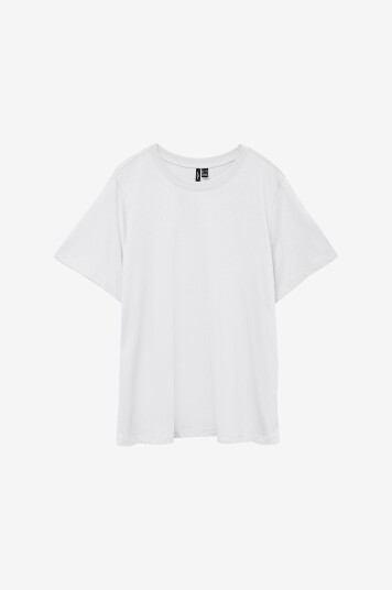 Vero Moda Curve   T skjorte vmPaulina SS GA Jrs   Hvit