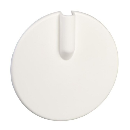 Schneider Electric Blindlokk med ledningshull for koblingsboks 100 mm Schneider Electric Blindlokk med ledningshull for koblingsboks 100 mm
