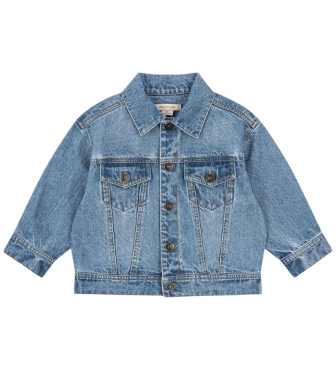Konges Sløjd Jakke - Magot - Denim Genser - Konges Sløjd - 6 år (116) - Overgangsjakke - Blå