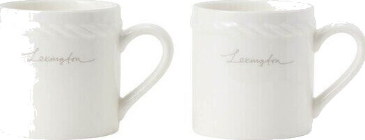 Lexington   Icons espressokrus 10 cl 2 stk hvit/beige