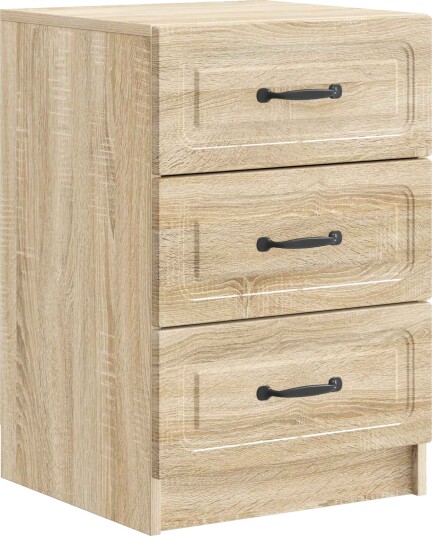 Nattbordskap Sonoma eik 43 x 41 x 63,5 cm Konstruert tre Nattbordskap Sonoma eik 43 x 41 x 63,5 cm Konstruert tre