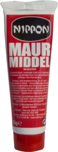 MAURMIDDEL I TUBE 25gr (30) NIPPON