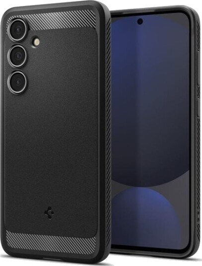 Spigen Rugged Armor mobildeksel for Samsung Galaxy S24 FE - Matt svart