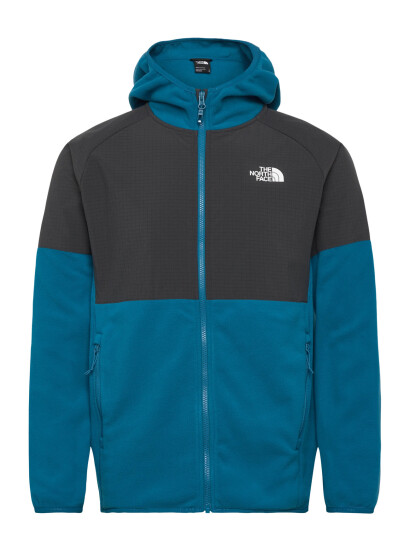 The North Face M Glacier Heavyweight Full Zip Hd - Blue - S