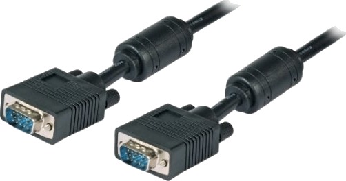 Efb Elektronik K5326sw.1,8V2 1,8 M Vga D-Sub Vga D-Sub Hankjønn Hankjønn Sort