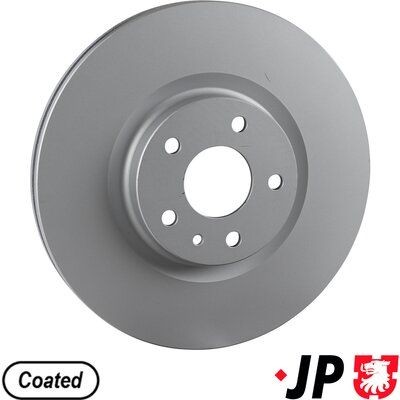 Bremseskive JP GROUP 1563107000 Bremseskive JP GROUP 1563107000