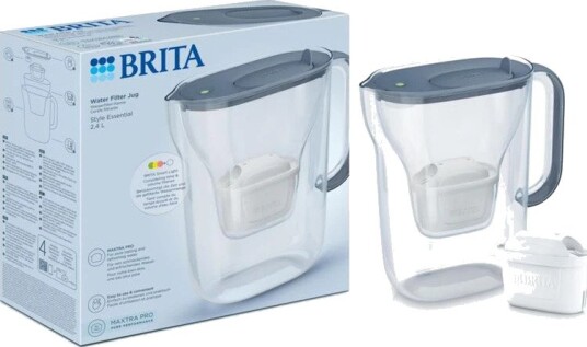 Brita Style Essential Vannfilterkanne - 2,4L - Blå